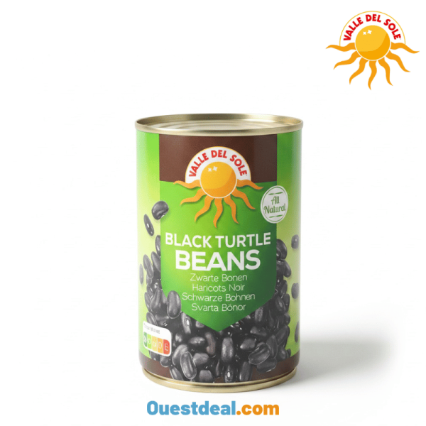 Black Turtle Beans haricots noirs Valle del Sole 400 g
