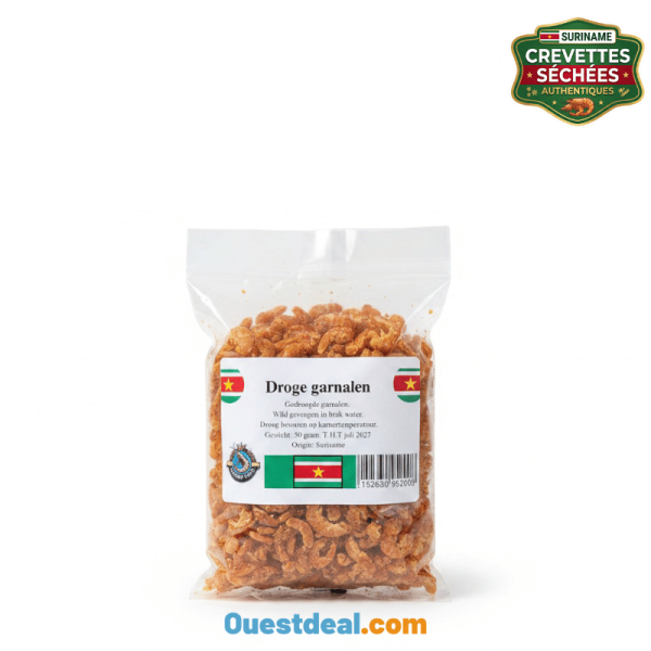 Crevettes Séchées du Suriname Droge Garnalen 50g