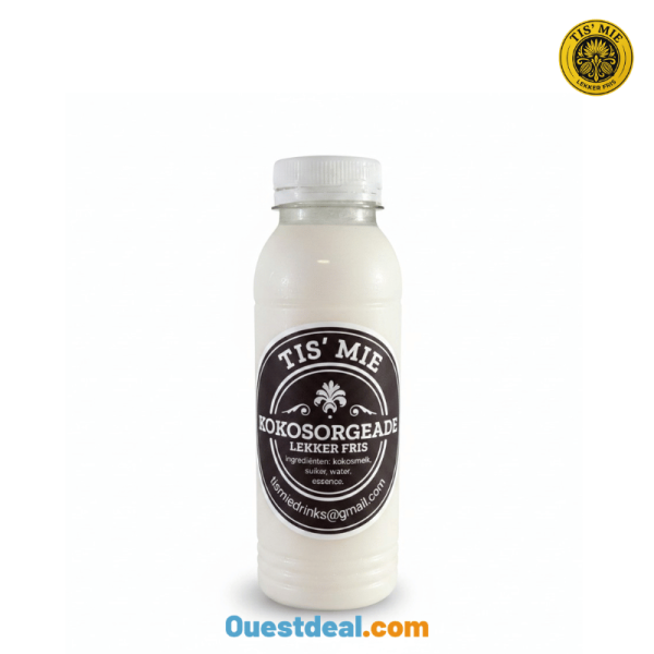 Sap Kokosorgeade Tis’ Mie Boisson artisanale au lait de coco exotique 250 ml
