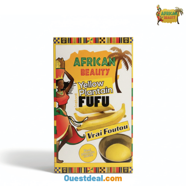 Fufu Instantané Banane Plantain African Beauty 681g