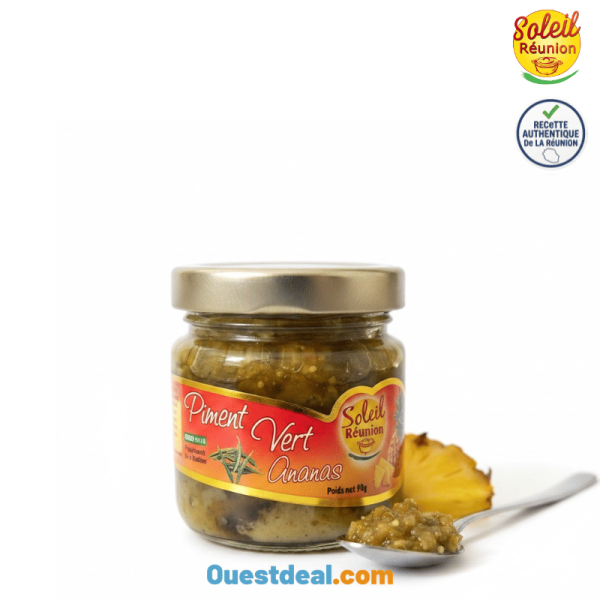 Piment Vert Ananas Soleil Réunion – 90 g