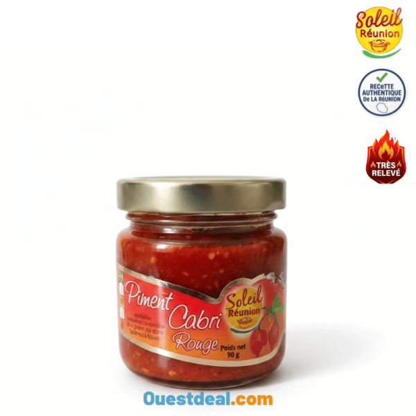 Piment Cabri Rouge Soleil Réunion 90 g