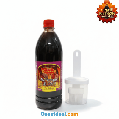Pack Barbecue Sishado 1L &...