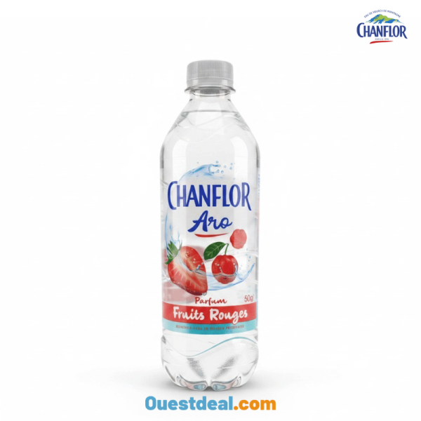 Eau de source aromatisée Fruits Rouges 500 ml
