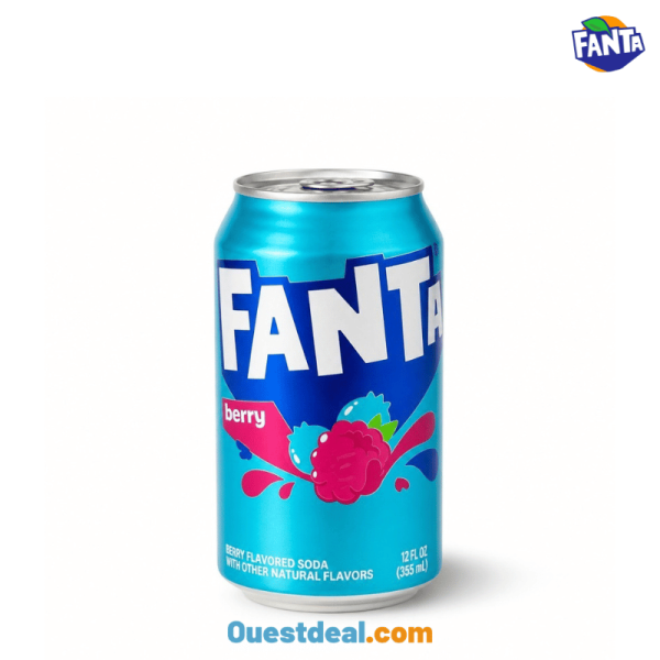 Boisson Gazeuse Fanta Saveur Fruits Rouges 355 ml