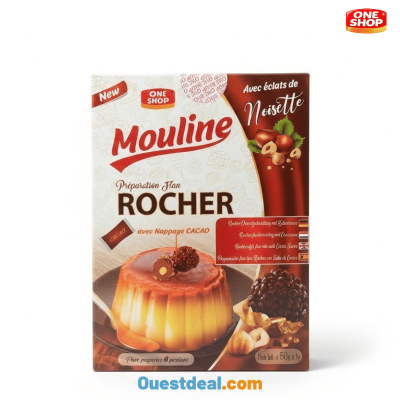 Préparation Flan Rocher au...