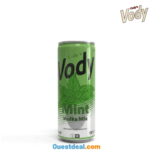 Cody's Vody Mint Cocktail Vodka Saveur Menthe 250 ml