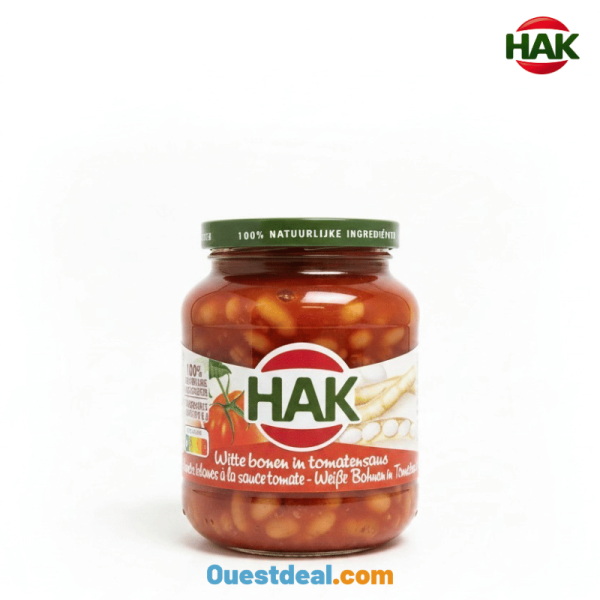 HAK Haricots Blancs Sauce Tomate 360 g